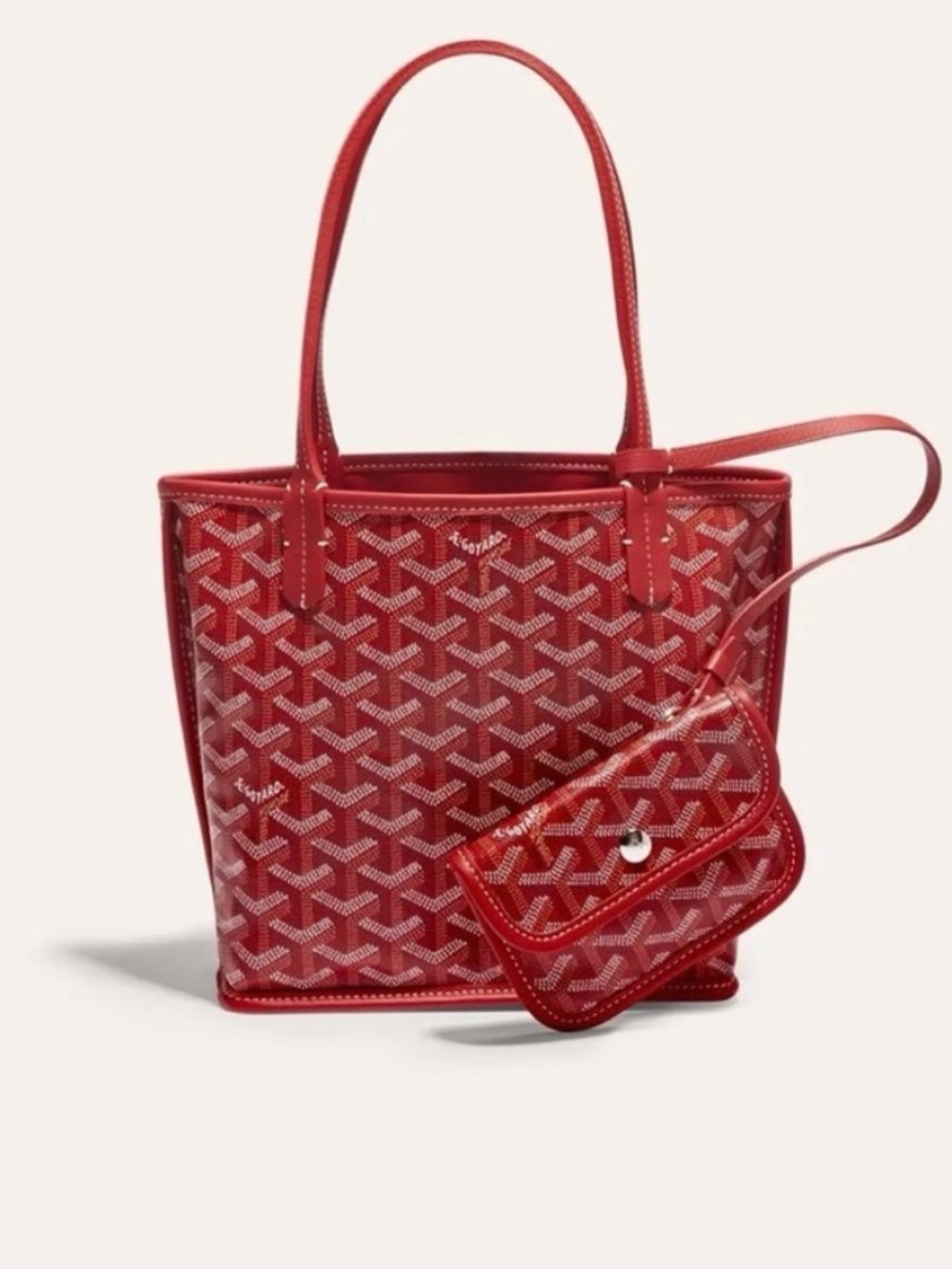 Red Goyard bag. Brand new! Never worn